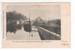 Laeken Vue Du Canal De Willebroeck Vers Bruxelles DVD 7177 - Laeken