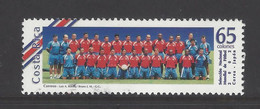 Costa Rica Team World Cup Soccer Japan And Korea Sc 552 MNH 2002 - 2002 – Corea Del Sur / Japón