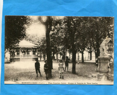 MONTBELIARD Place Francisco Ferrer+kioque Et Fontaine De Ninon Lenclos  éditionC L G A Voyagé - Montbéliard