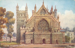 England Exeter Cathedral West Facade - Exeter