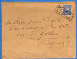 Allemagne Reich 1889 Lettre De Mulhausen (G15900) - Briefe U. Dokumente