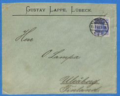 Allemagne Reich 1903 Lettre De Lubeck (G15909) - Covers & Documents