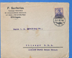 Allemagne Reich 1910 Lettre De Gottingen (G15915) - Briefe U. Dokumente