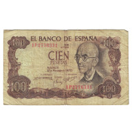 Billet, Espagne, 100 Pesetas, 1974, 1970-11-17, KM:152a, TB - 100 Peseten