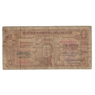 Billet, Uruguay, 1 Peso, 1939, KM:35b, B+ - Uruguay