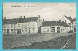 * Meulebeke (West Vlaanderen) * Hoek Der Markt, Coin Du Grand'Place, Square, Magasin, Boutique, Old, Rare - Meulebeke