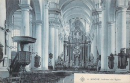 BELGIQUE - Ninove - Intérieur De L'Eglise - Carte Postale Ancienne - Otros & Sin Clasificación