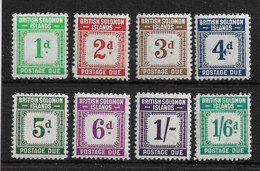 BRITISH SOLOMON ISLANDS 1940 POSTAGE DUE SET UNMOUNTED MINT Cat £95 - Salomonen (...-1978)