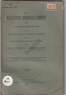 Dendermonde/Kortrijk - De Belgische Ongevallenwet - W. Van Eeckhout - L. Dosfel - 1906 (V2303) - Antiguos