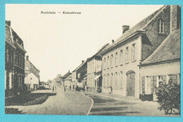 * Meulebeke (West Vlaanderen) * Kasteelstraat, Rue Du Chateau, Straatzicht, Old, Rare, Unique, Animée - Meulebeke