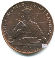 GIOVANNI XXIII BEATO GREGORIO BARBADICO MEDAGLIA ANNUALE 1961 - Adel