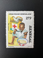 Sénégal 1996 Mi. 1446 Croix Rouge Sénégalaise Rotes Kreuz Red Cross Santé Health - Rode Kruis