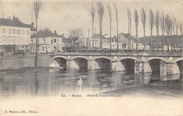 Melun           77           Pont De L'Ancien Châtelet           (voir Scan) - Melun