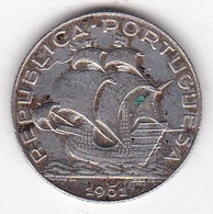 Portugal . 2,50 Escudos 1951 ,en Argent, KM# 580 - Portogallo