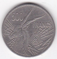 Banque Des Etats De L'Afrique Centrale. 500 Francs 1977 D Gabon, En Nickel , KM# 12 - Gabon