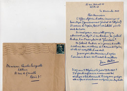 VP21.754 - 1945 - LAS - Lettre Autographe Signée - Mr Jean MELIA Relative à L'Algérie Pour Mr PASQUELLE Editeur à PARIS - Other & Unclassified