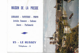 PETIT Calendrier 1969  9cm X 6cm  Pub Maison De La Presse 25 LE RUSSEY Tel. 9 - Tamaño Pequeño : 1961-70