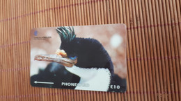 Bird Phonecard  229CFKA Used Rare - Falklandeilanden