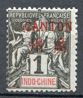 Réf 55 CL2 < -- CANTON < Yvert N° 1 * Neuf Ch.* MH - Unused Stamps