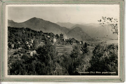 CPSM - (Suisse-TI Tessin) CADEMARIO - Blick Gegen Lugano In 1950 - Cademario