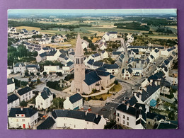 56    CPSM   GUIDEL    Vue Générale Aérienne    Le Centre       Bon état - Guidel