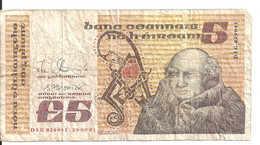 IRELANDE 5 POUNDS 1991 VG++ P 71 E - Irlande