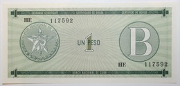 Cuba - 1 Peso - 1985 - PICK FX6 - NEUF - Cuba