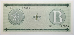 Cuba - 1 Peso - 1985 - PICK FX6 - NEUF - Cuba