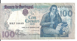 PORTUGAL 100 ESCUDOS 1981 VF P 178 B - Portugal