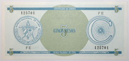 Cuba - 5 Pesos - 1985 - PICK FX13a.1 - NEUF - Cuba