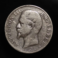 France, Napoleon III, 5 Francs, 1856 - D, Lyon, Argent (Silver), TB (F), KM#782.3, G.734, F.330/9 - 5 Francs