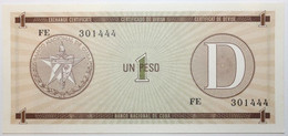 Cuba - 1 Peso - 1985 - PICK FX32 - NEUF - Cuba