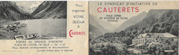 CAUTERETS Carnet De 4 Vignettes Du Syndicat D'initiative ( érinnophilie ) - Tourismus (Vignetten)