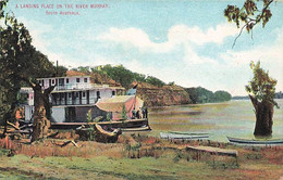 A Landing Place On The River Murray South Australia A Ship One Boat - Otros & Sin Clasificación