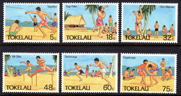 TOKELAU - 1987 OLYMPIC SPORTS SET (4V) FINE MNH ** SG 148-153 - Tokelau