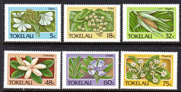 TOKELAU - 1987 FLOWERS FLORA SET (6V) FINE MNH ** SG 142-147 - Tokelau