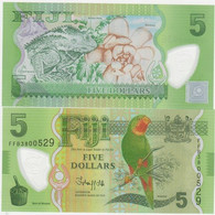 Fiji - 5 Dollars 2013 ( 2023 ) UNC P. 115b Lemberg-Zp - Fiji