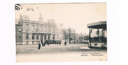 Boussu Grand Place Tram Et Kiosk - Boussu