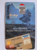 FRANCE PRIVEE EN1115 VISA PREMIER BANQUE BANK 50U UT - 50 Einheiten