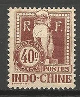 INDOCHINE TAXE N° 12 NEUF* TRACE DE CHARNIERE  / MH - Segnatasse