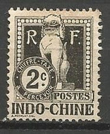 INDOCHINE TAXE N° 5 NEUF* TRACE DE CHARNIERE  / MH - Postage Due