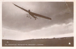 AVIATION - MONOPLAN - Antoinette Pendant L'orage - Carte Postale Ancienne - ....-1914: Précurseurs