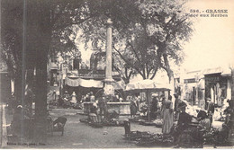 MARCHES - FRANCE - 06 - Grasse - Place Aux Herbes - Edition Gilette - Carte Postale Ancienne - Märkte