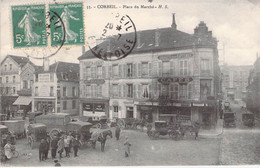 MARCHES - FRANCE - 91 - Corbeil - Place Du Marché - HS - Carte Postale Ancienne - Markets