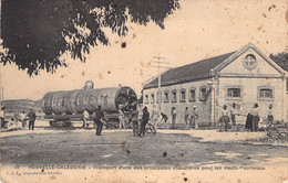 Nouvelle Calédonie - Transport D'une Des Principales Chaudières Pour Les Hauts Fourneaux - Carte Postale Ancienne - Nouvelle-Calédonie