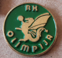 Handball Club RK  OLIMPIJA Ljubljana Slovenia Pin Badge - Handbal