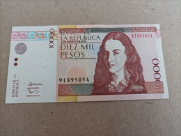 Billete De Colombia De 10000 Pesos, Año 2014, UNC - Colombie