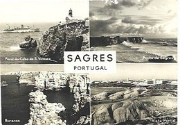 Portugal ** &  Postal, Sagres, Multi, Edição João Eugenio Fernandes (35) - Saluti Da.../ Gruss Aus...