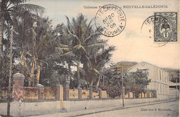 Nouvelle Calédonie - Une Rue à Nouméa - Colonies Françaises - Colorisé - Oblitéré 1905 - Carte Postale Ancienne - Nieuw-Caledonië