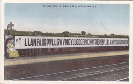 QT - Isle Of ANGLESEY (North Wales) - A Station - Anglesey